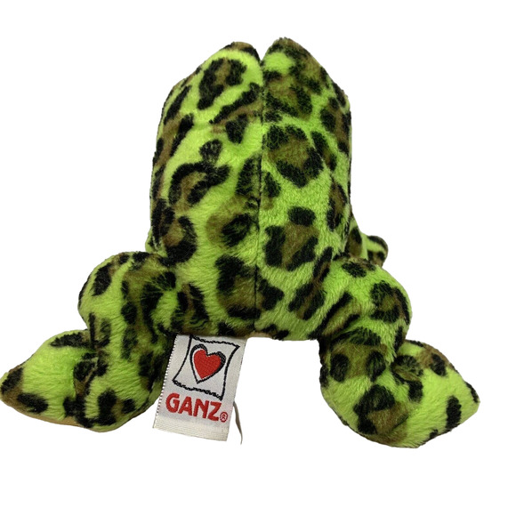 Gantz Lil' Kinz Bullfrog Webkins Plush Stuffed Animal Toy Green Frog No Code - Picture 4 of 9